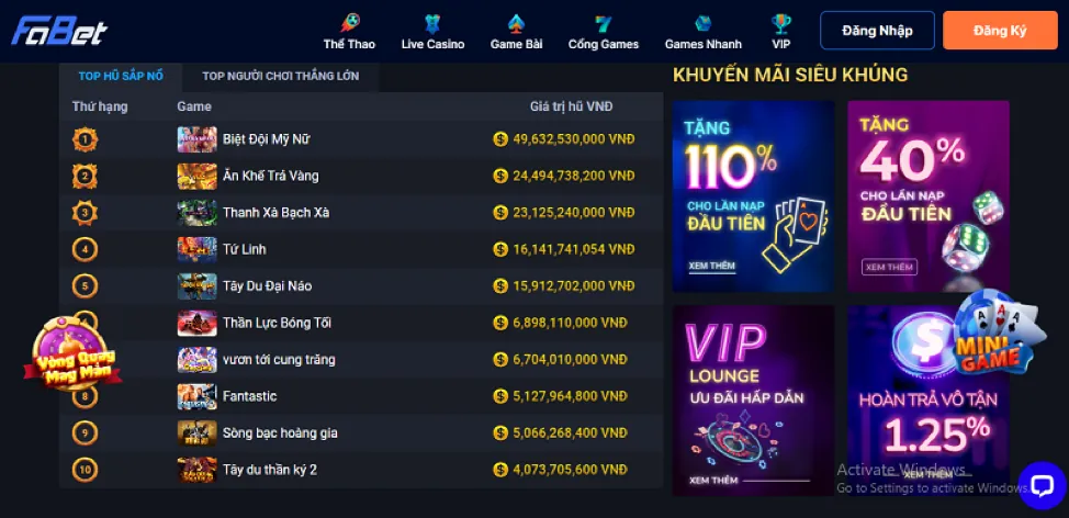 Nền tảng casino trực tuyến ứng dụng 123bet